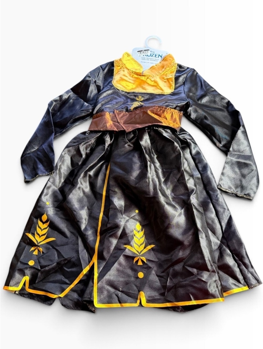DISNEY girls ANNA FROZEN dress up costume girls 4x-6x NWT